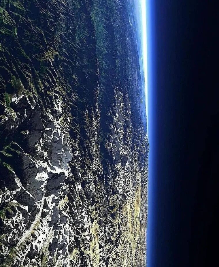 Редкие земли фото The Himalayas, from space. - Album on Imgur