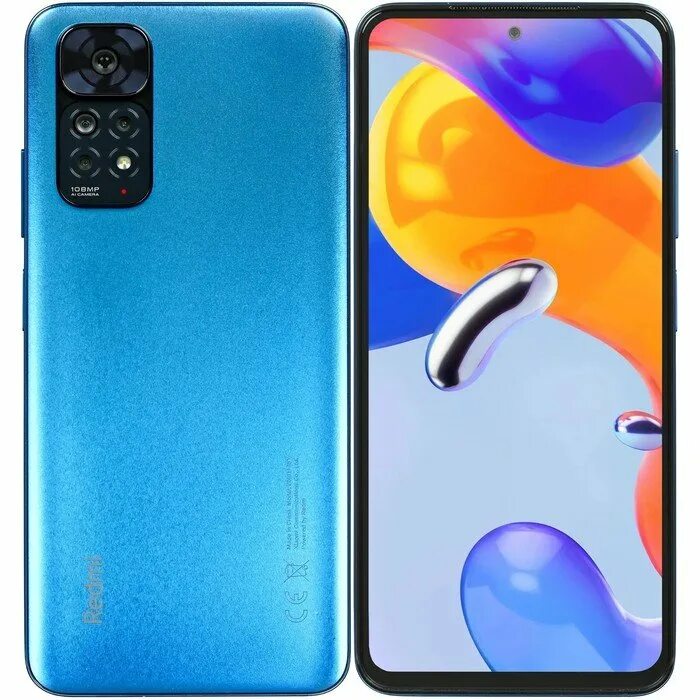 Редми 11 фото Смартфон Xiaomi Redmi Note 11S RU, 6.43", Amoled, 6 Гб, 128 Гб, 108 Мп, 5000мАч,