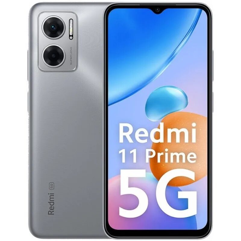 Редми 11 про фото Купить Xiaomi Redmi 11 Prime 5G 4/128GB Chrome Silver по низкой цене, оригинальн