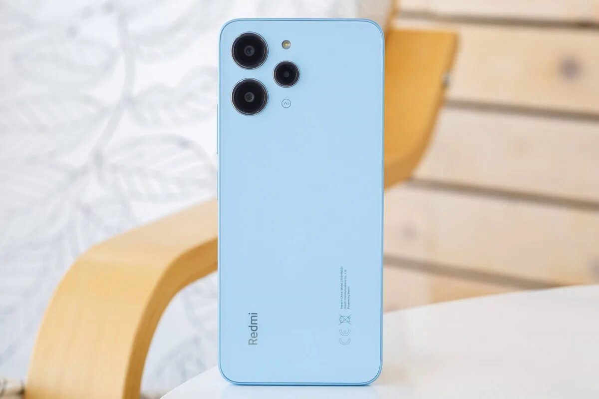 Редми 12 s фото Купить Смартфон Xiaomi Redmi 12 4/128Gb RU (Цвет: Sky Blue) 47932 в СПб недорого