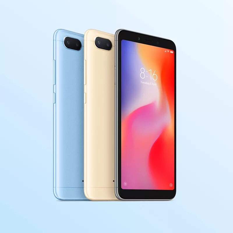 Редми 6 фото Глобальная версия Xiaomi Redmi 6 4 Гб 64 Гб Helio P22 Восьмиядерный процессор 12