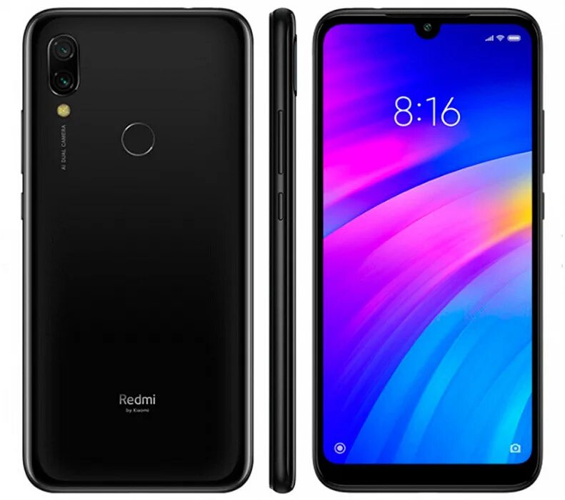 Редми 7 фото Купить смартфон Xiaomi Redmi 7 16Gb M1810F6LG (Black) 1062741 в Москве в каталог