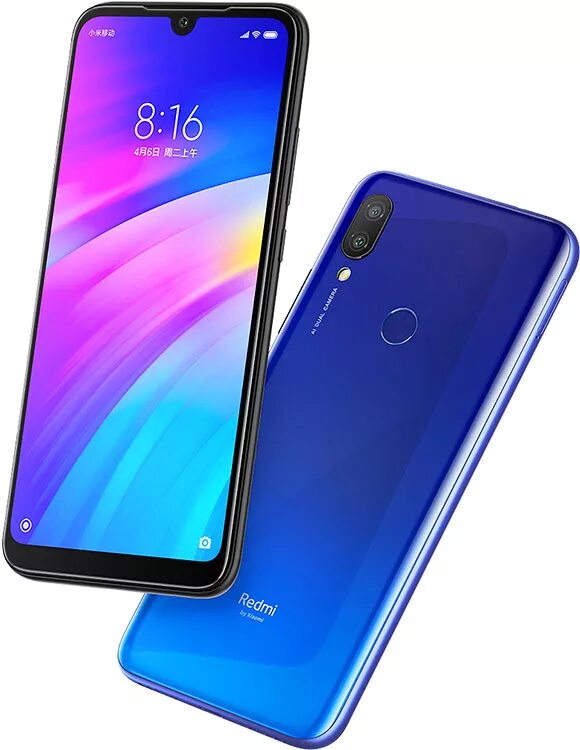 Редми 7 фото Xiaomi Redmi 7 3GB/32GB Comet Blue (Синий) купить по низкой цене с доставкой