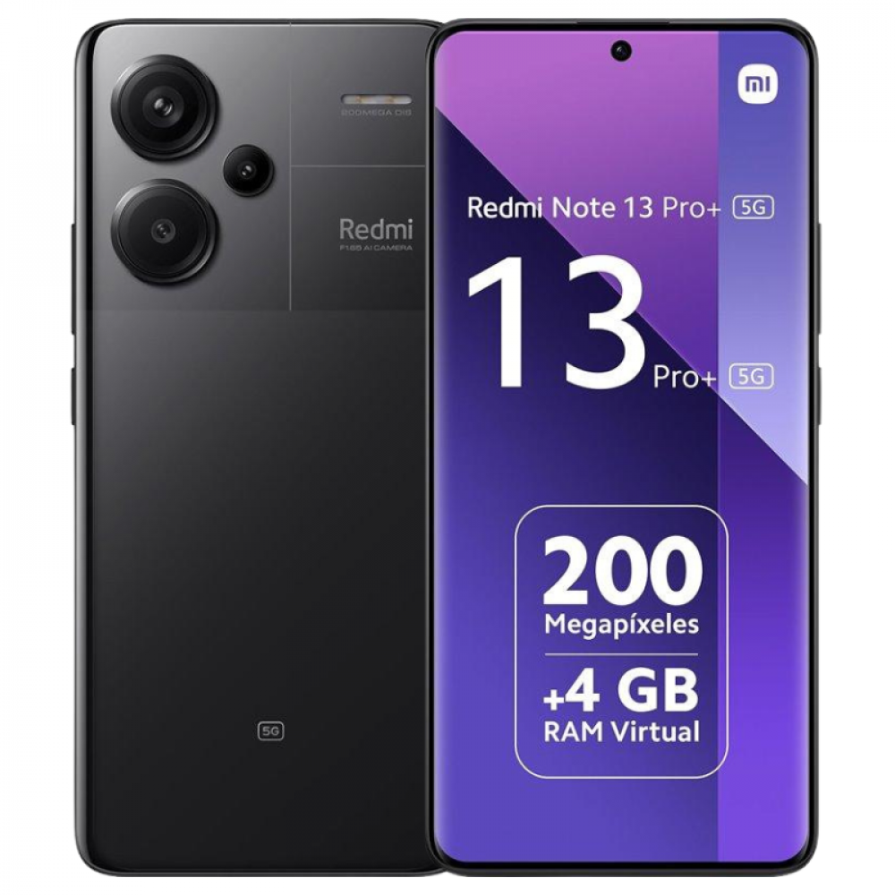 Редми нот 13 про фото Купить Смартфон Xiaomi Redmi Note 13 Pro Plus 5G 12/512Gb (Midnight Black / Черн