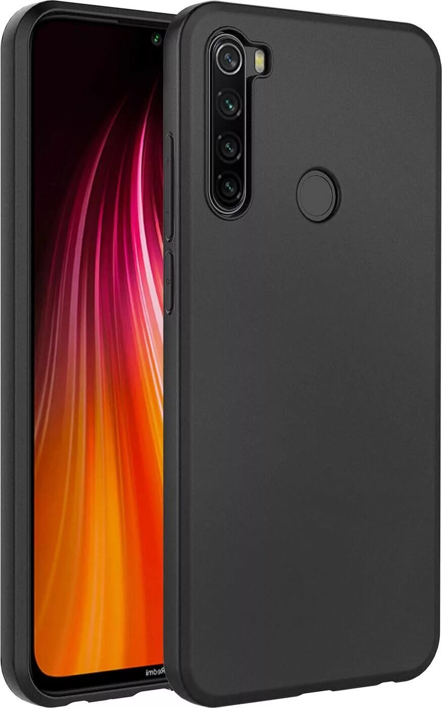 Редми ноте 8 фото Матовый силиконовый чехол ''Fortuna'' для Xiaomi Redmi Note 8, Черный - купить с