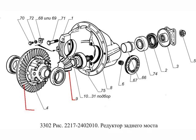 Редуктор газель ремонт своими Редуктор газель старого образца