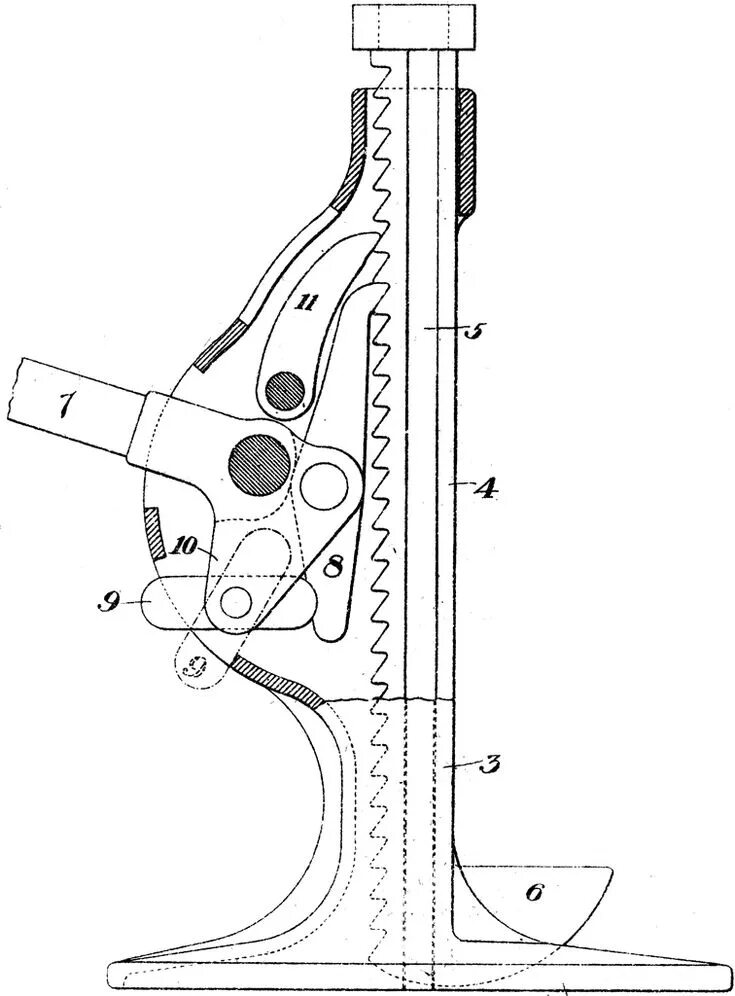 Реечный домкрат своими руками чертежи Jack Device Used for Lifting Objects ClipArt ETC Objects, Jack, Clip art