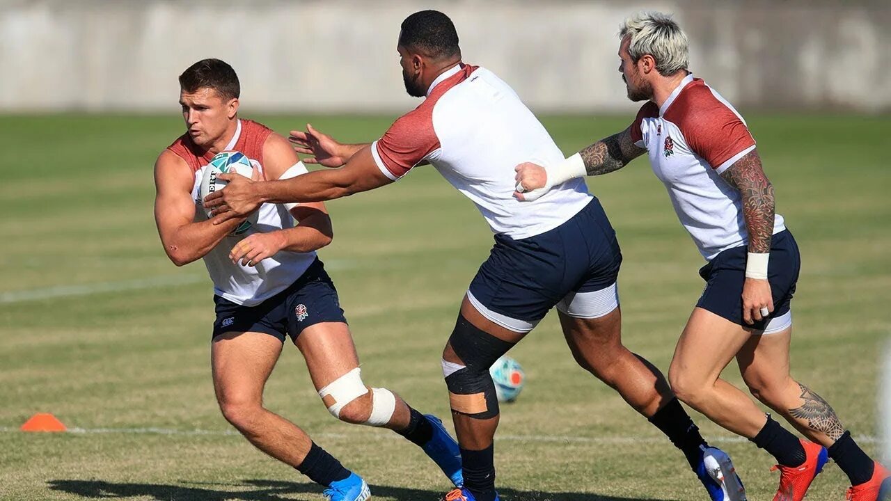 Регби спорт фото England rugby team train ahead of World Cup Final - YouTube