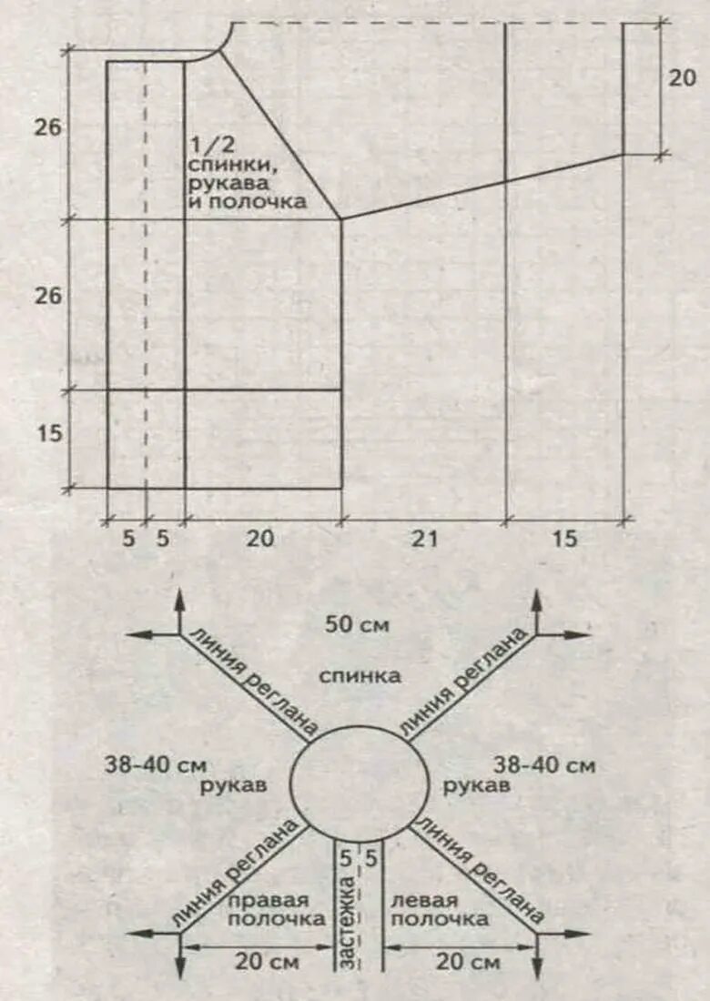 Реглан спицами для женщин схемы Картинки СХЕМА КОФТЫ СПИЦАМИ РЕГЛАНОМ СВЕРХУ