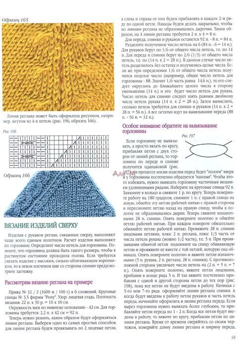 Регланные линии узоры схемы спицами Правильная выкройка и расчет,секреты мастерства для начинающих,спицы. Обсуждение