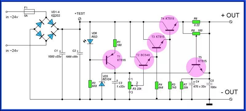 Регулированный блок питания своими руками схемы Форум РадиоКот * Просмотр темы - БП с регулировкой напряжения и тока