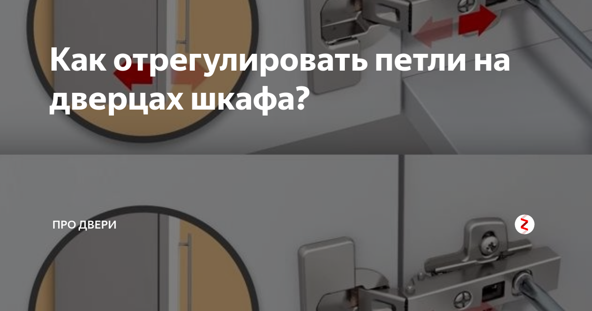 Регулировка дверей фото Как отрегулировать петли на дверцах шкафа? Про двери Дзен