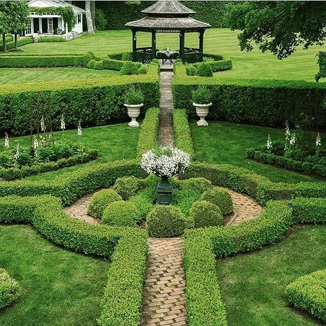 Регулярный стиль в ландшафтном дизайне Jerry Fritz Garden Design (@jerryfritzgarden) * Instagram photos and videos Tuin