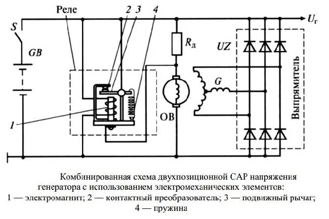 Регулятор генератора схема подключения Реле-регулятор напряжения генератора: принцип работы и проверка