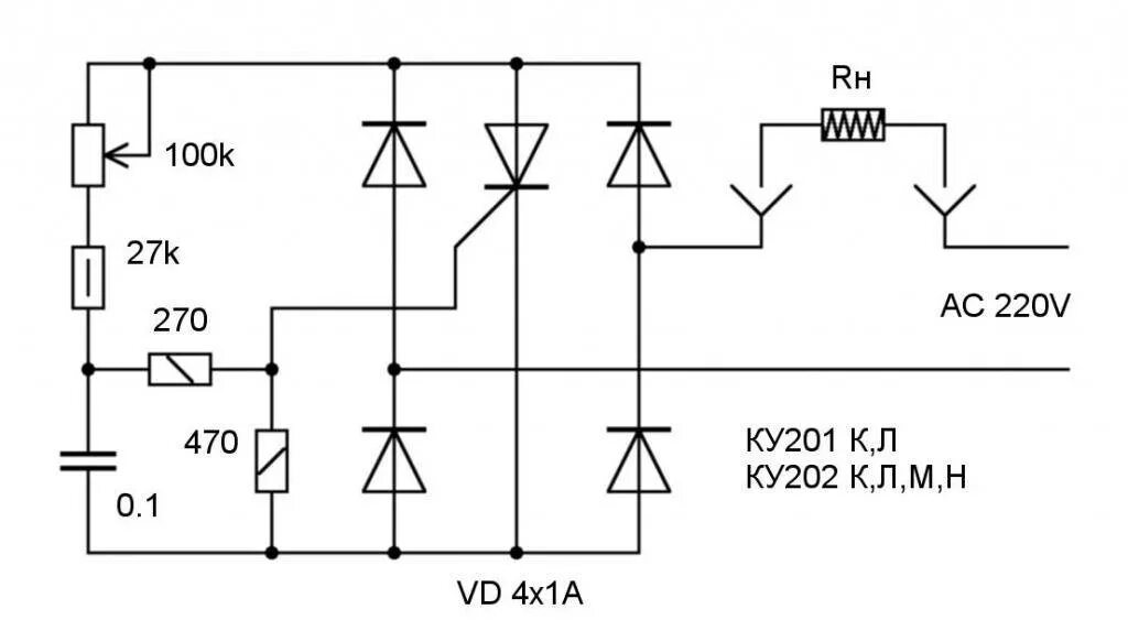 Регулятор мощности 220в своими руками схема Регулятор напряжения 220 В своими руками: схемы и способы сборки