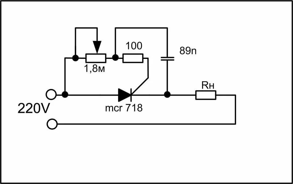 Регулятор напряжения 220 схема подключения Контент Prozac - Форум по радиоэлектронике