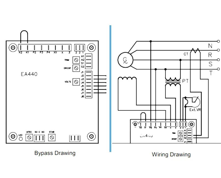 Регулятор напряжения генератора трехфазного avr2 подключение New Black Automatic Voltage Regulator Avr Sx440 For Generator Parts - Buy Sx440,