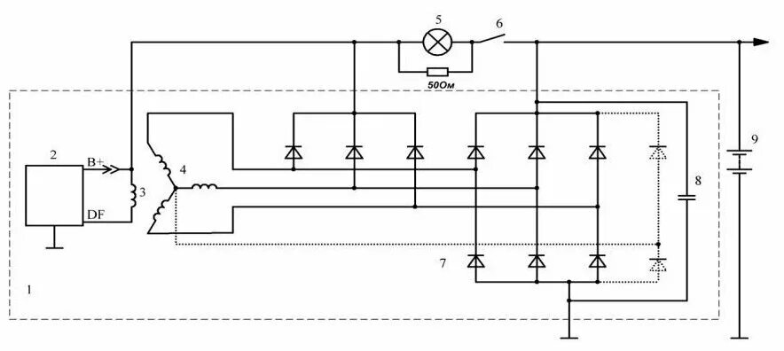 Регулятор напряжения генератора трехфазного avr2 подключение Регулятор напряжения Орбита ЩДР-2 с К1216ЕН1 черный - купить в интернет-магазине