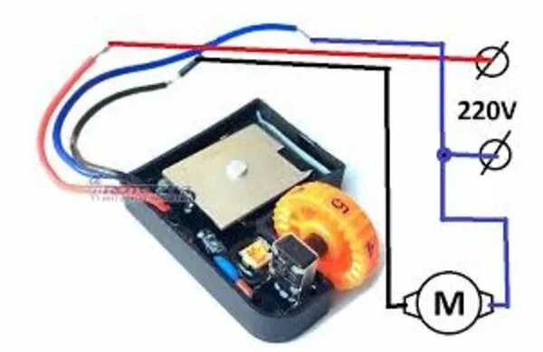 Регулятор скорости болгарки схема подключения Регулятор оборотов болгарки: нужна ли функция и зачем, как работает, с обратной 