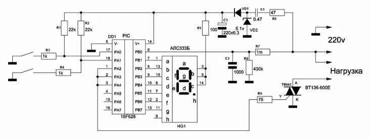 Регулятор своими руками схема регулятор мощности на atmega8a - Google Search Паяльник, Регулятор, Радиолюбител