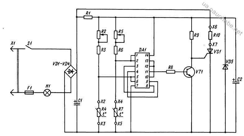 Регулятор температуры ш4528 схема принципиальная электрическая Картинки ЭЛЕКТРОННЫЙ ТЕРМОРЕГУЛЯТОР СХЕМА