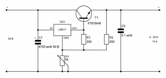 Регулятор тока своими руками схема Блок питания своими руками (все схемы): регулируемый, лабораторный трансформатор