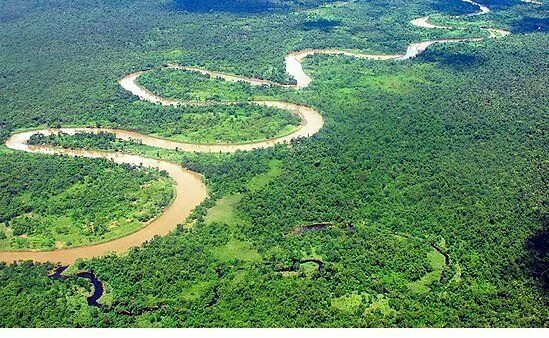 Река амазонка фото сверху Río Amazonas, Colombia River, Country roads, Outdoor