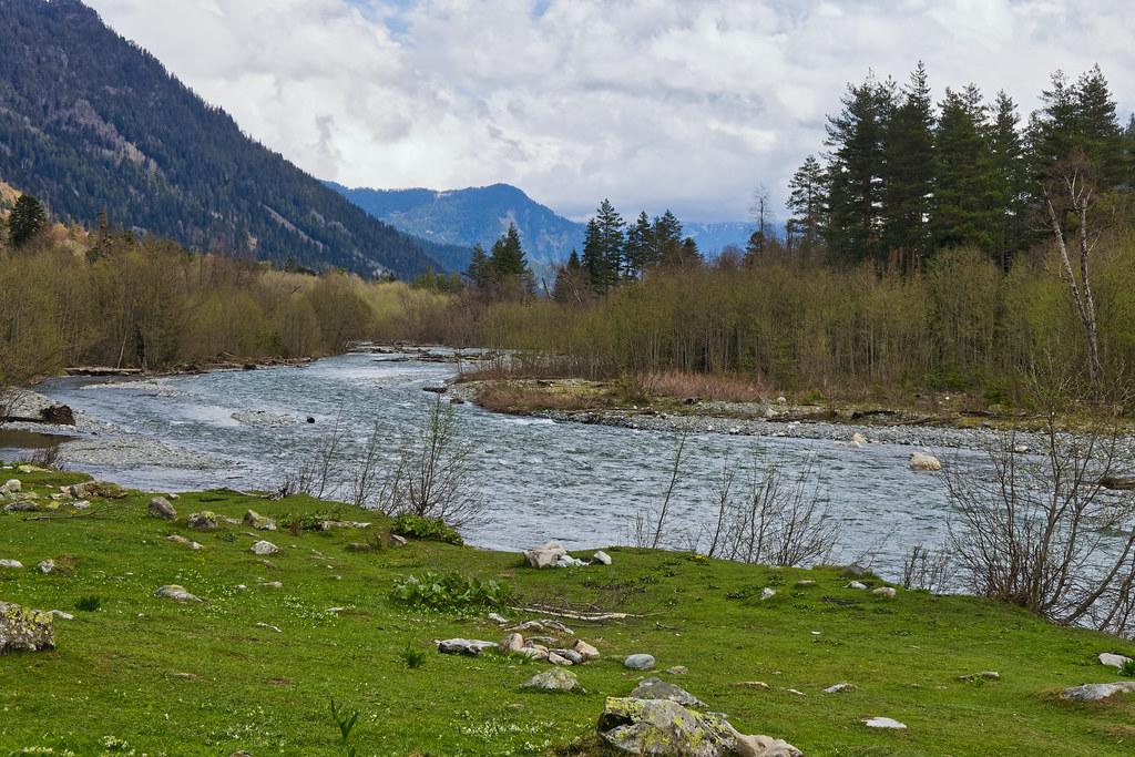 Река архыз фото Arkhyz 58 Russia. Karachay-Cherkessia. Arkhyz. Psysh River. Flickr