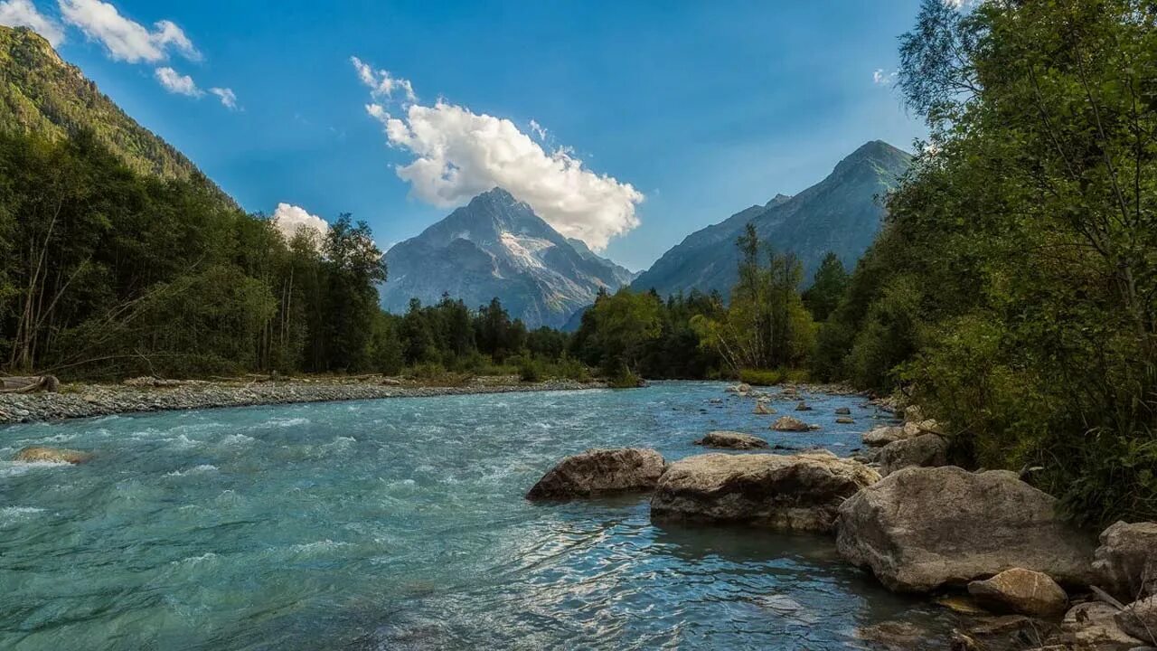 Река архыз фото Летний поход в Архыз Школа приключений