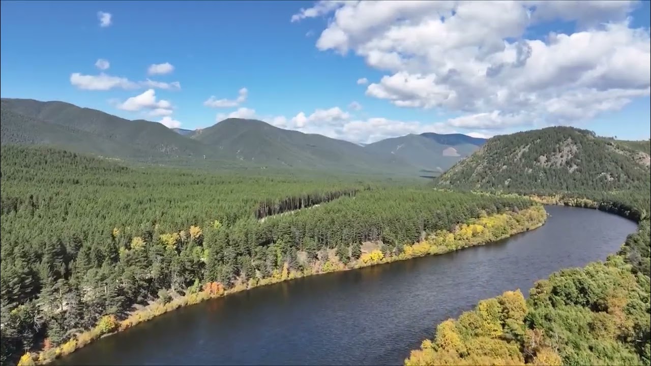 Река баргузин фото Бурятия. Баргузинский район. Осень в Баргузинской долине. - YouTube