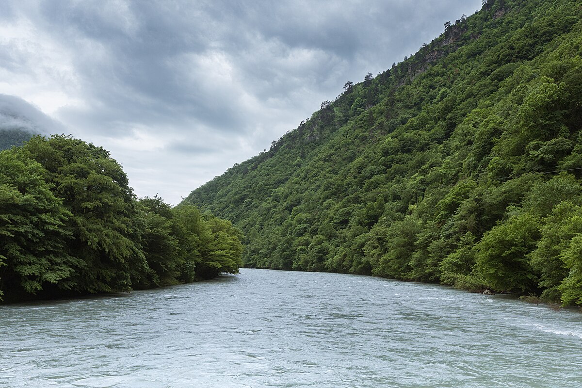 Река бзыбь абхазия фото Bzyb (river) - Wikipedia