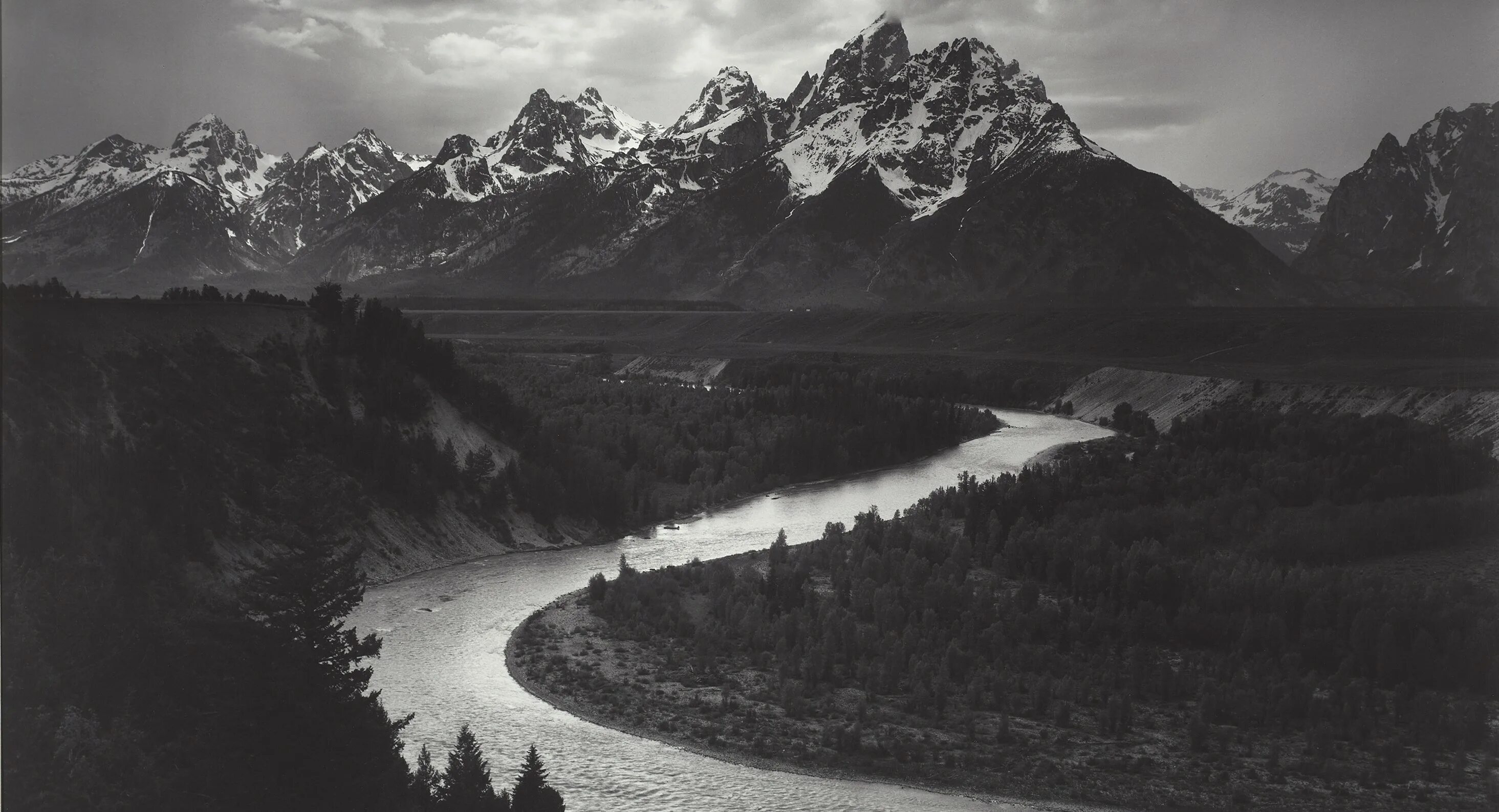 Река черно белое фото The Photography of Ansel Adams Is Coming to the MFA