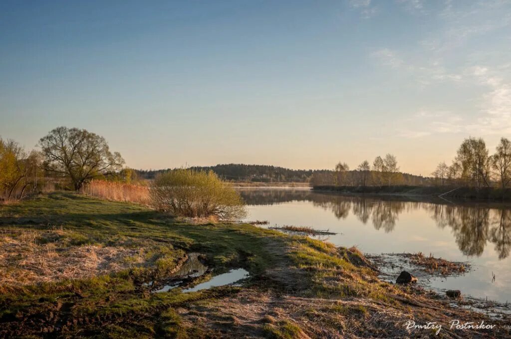 Река дубна фото Весенний пейзаж на реке Дубна.(5) Пейзажи, Река, Фотографии