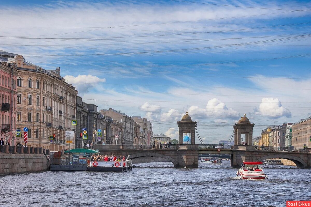 Река фонтанка фото Фото: Мост Ломоносова - мост через реку Фонтанку. Фотограф Владимир Леликов. Гор