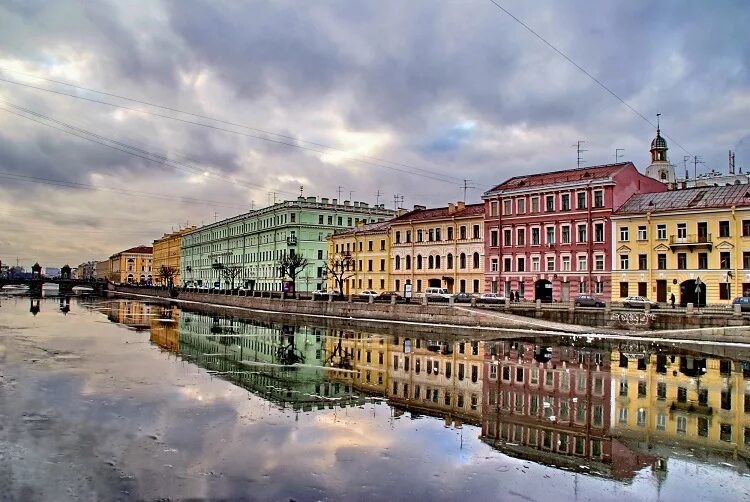 Река фонтанка в санкт петербурге фото Набережная Фонтанки в Санкт-Петербурге