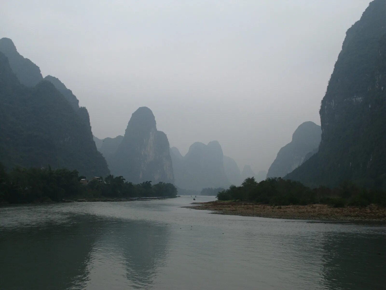 Река ли китай фото File:Li River cruise 漓 江 (8477690745).jpg - Wikimedia Commons