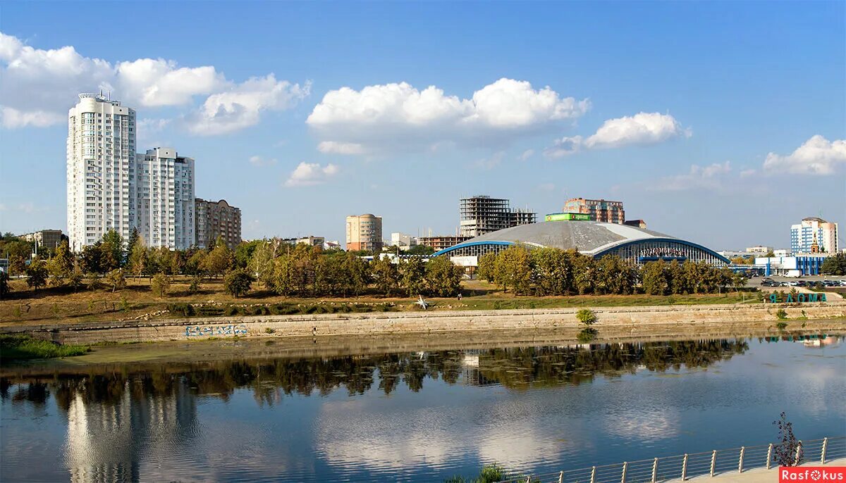 Panorama of the Miass River photo - Chelyabinsk - Photo and travel © Andrey Pane