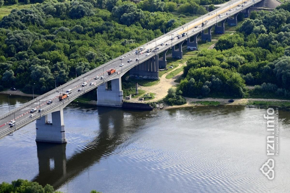 Река ока рязань мост фото Власти рассказали, для чего построят второй мост через Оку в Рязани - Новости - 