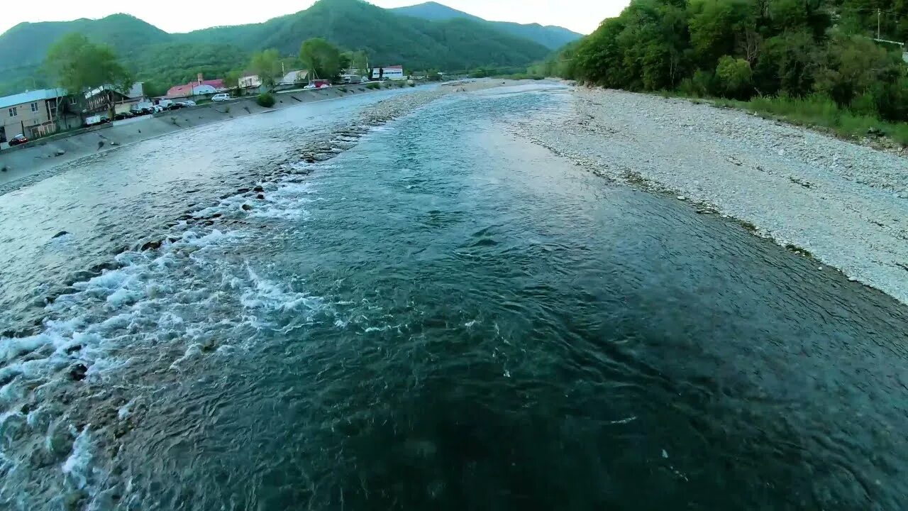 Река псезуапсе фото Лазаревское речка Псезуапсе летаю на fpv квадрокоптере снято на gopro 7 - YouTub