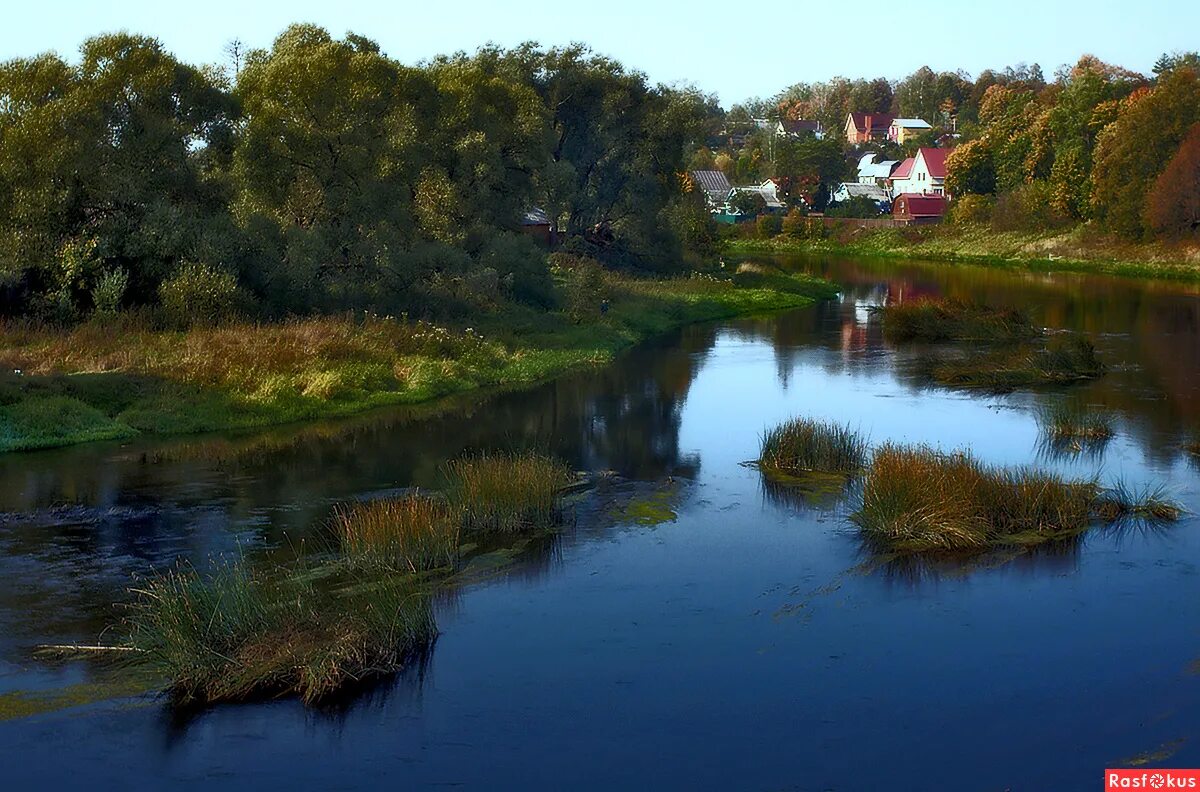 Река руза фото Фото: Река Руза. Фотограф Андрей. Пейзаж. Фотосайт Расфокус.ру