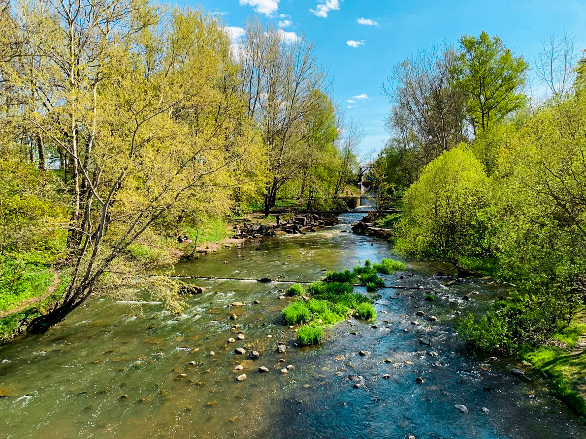 Река стрелка фото ГТС Петербурга