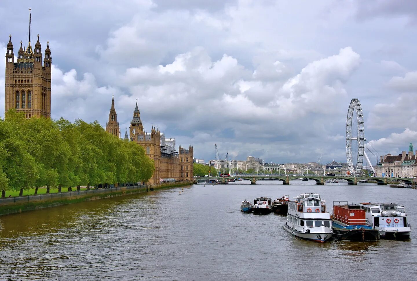 Река темза в лондоне фото River Thames Landmarks in London, England - Encircle Photos