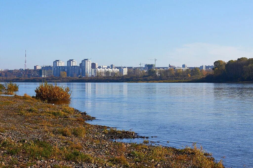 Река томь в кемерово фото Городской. Редскорп - очень хорошая фотография, здорово. Вроде пейзаж, но есть д