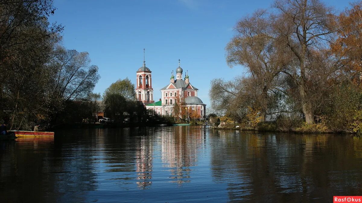 Река трубеж фото Фото: Церковь у реки. Фотограф Георг Шнаак. Пейзаж. Фотосайт Расфокус.ру