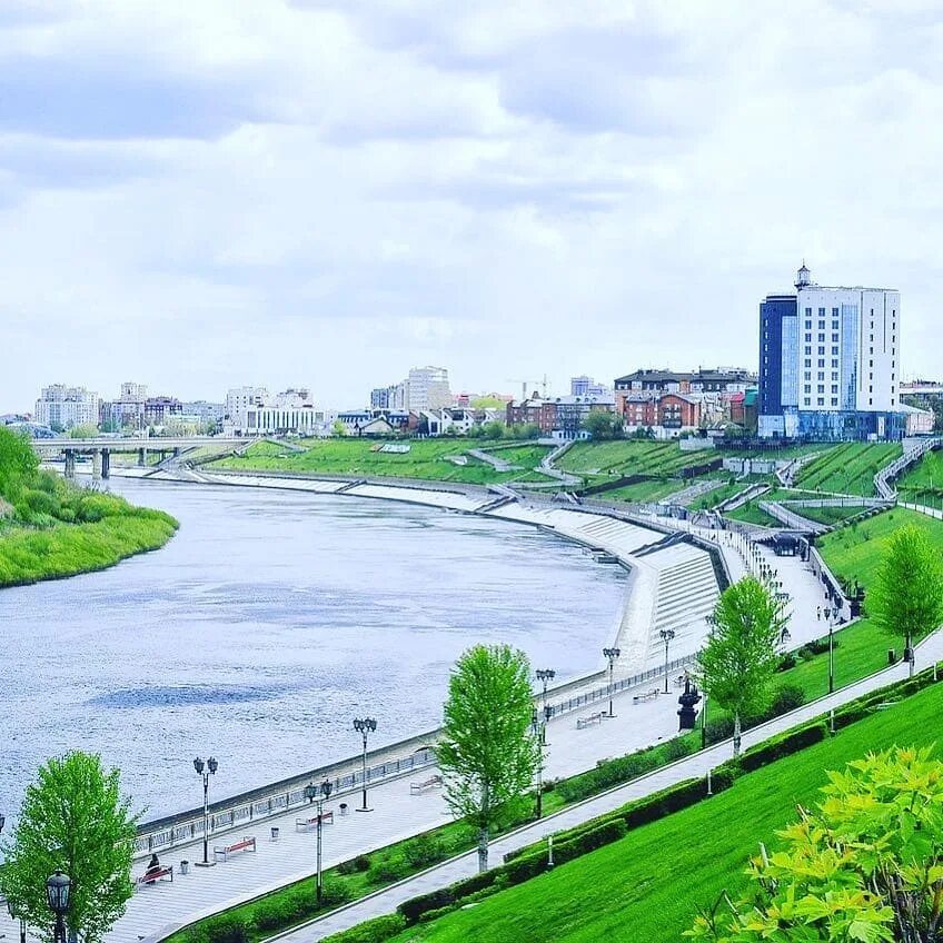 Фото: По реке Туре. Фотограф Дмитрий Сиялов. Город. Фотосайт Расфокус.ру