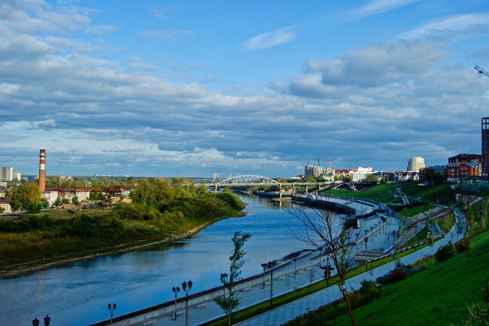 Река в тюмени фото Осуществлены работы по корректировке границ зон затопления, подтопления реки Тур