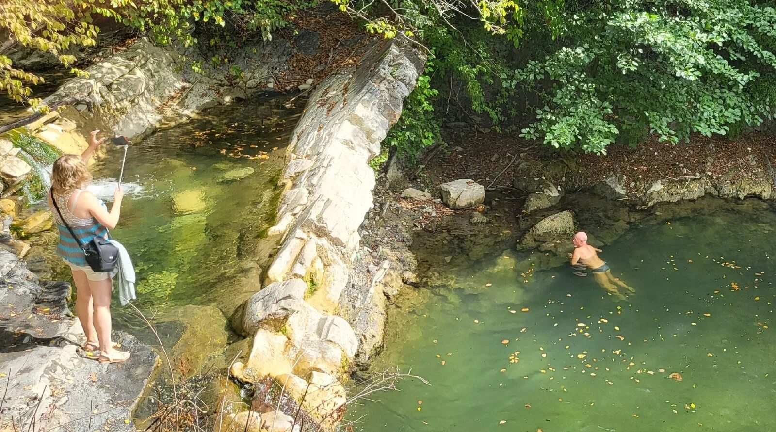 Река жане фото Брянские путешественники побывали на дольменах и водопадах реки Жане