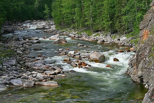 Реки иркутской области фото Urik (river) - Wikipedia