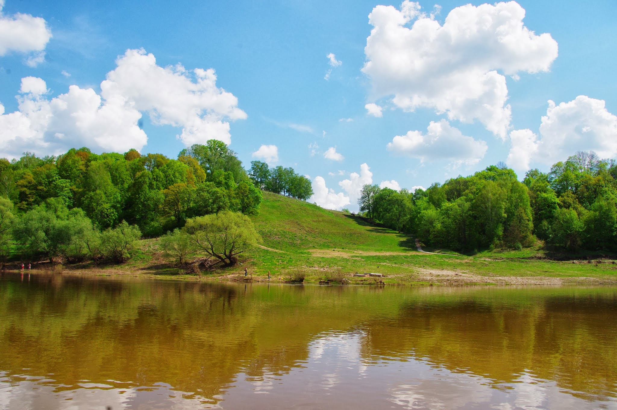 Реки калужской области фото File:Tarussky District, Kaluga Oblast, Russia - panoramio (43).jpg - Wikimedia C