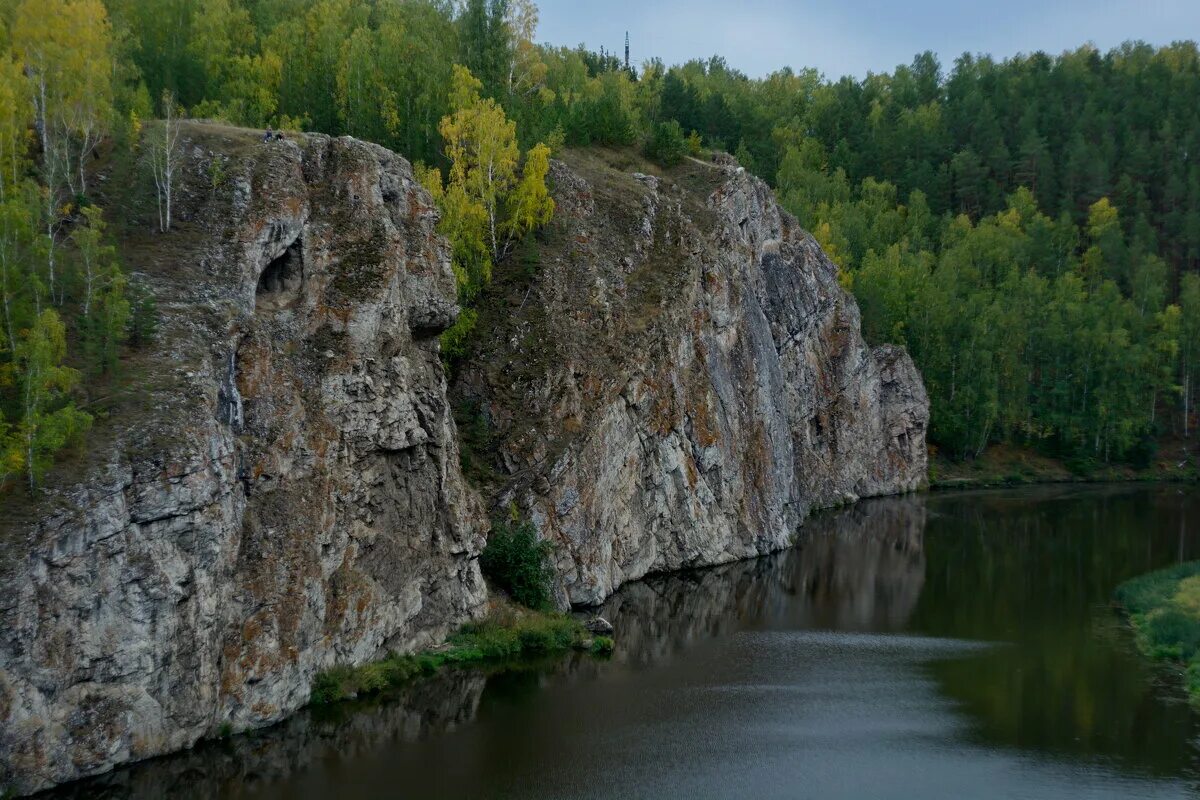 Реки каменска уральского фото Скала Филин на Исети (район г. Каменска-Уральского) :: Михаил Полыгалов - Социал